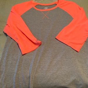 Baseball style tee